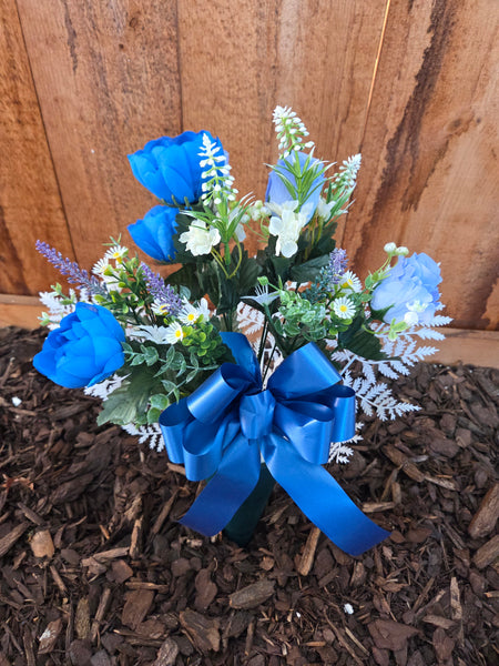 Artificial Peony/Rose Bouquet