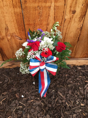 Large Fresh Bouquet (R/W/B)