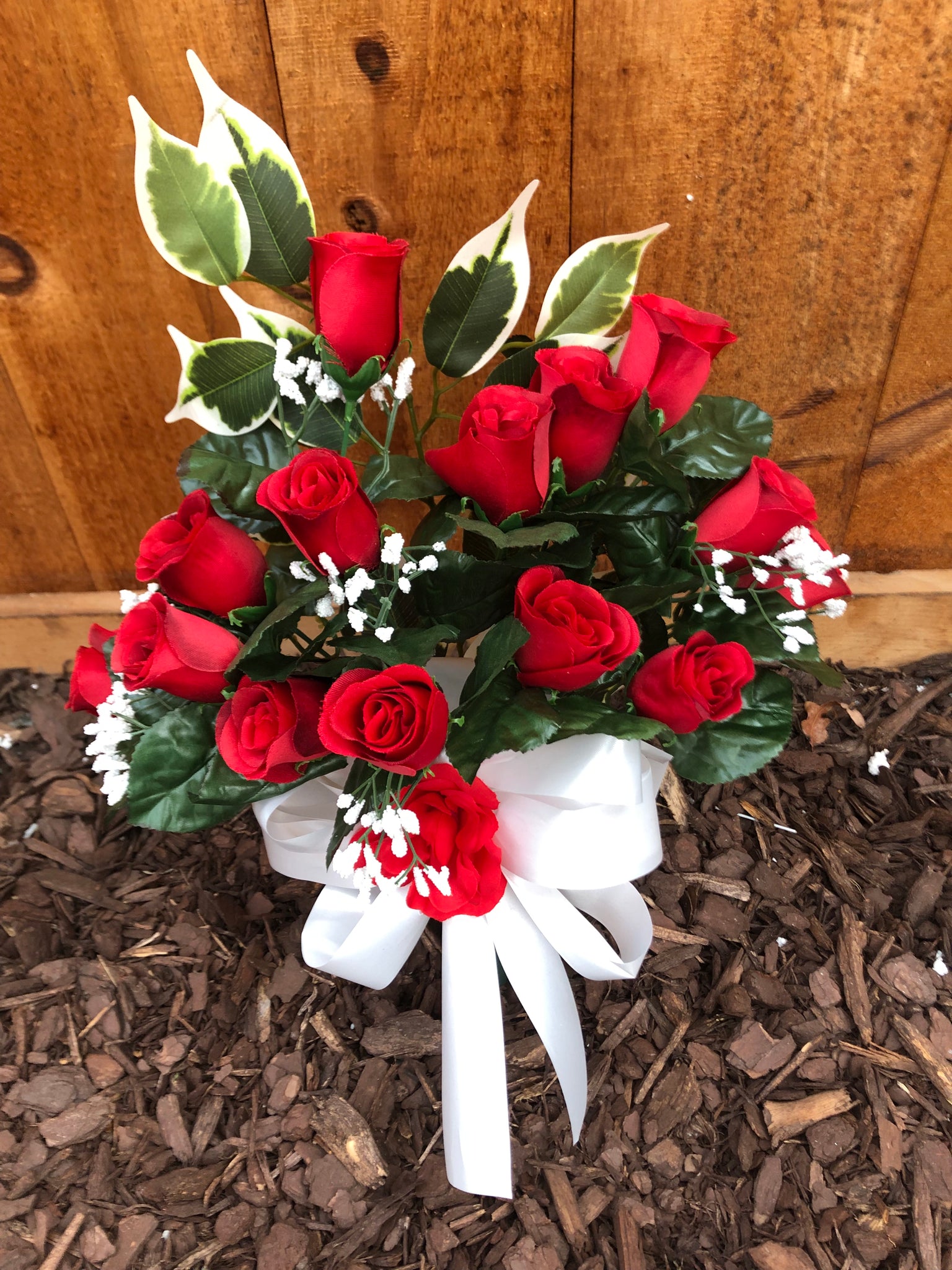 Artificial Deluxe Rose Bouquet