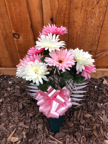 Gerbera Daisy Artificial Bouquet