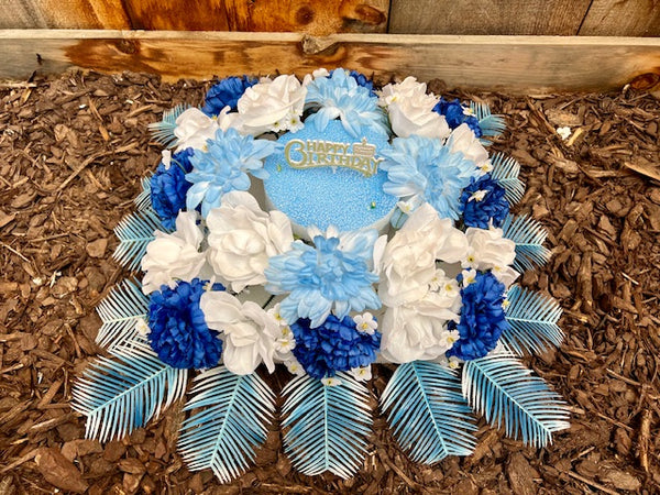 Artificial Deluxe Birthday Cake
