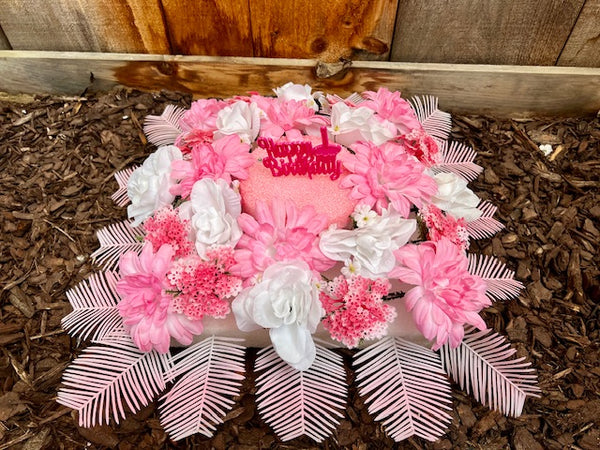Artificial Deluxe Birthday Cake