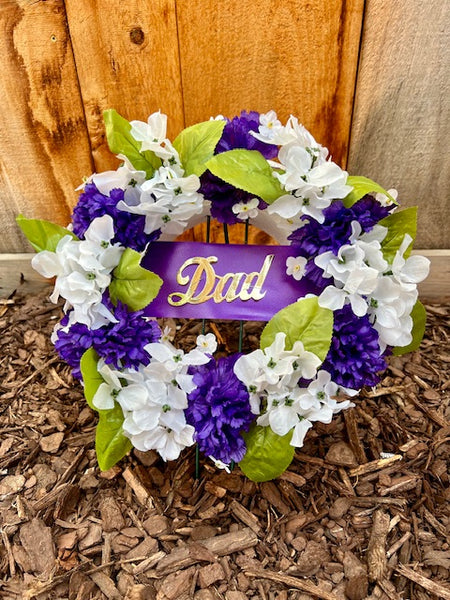 Open Dad Wreath